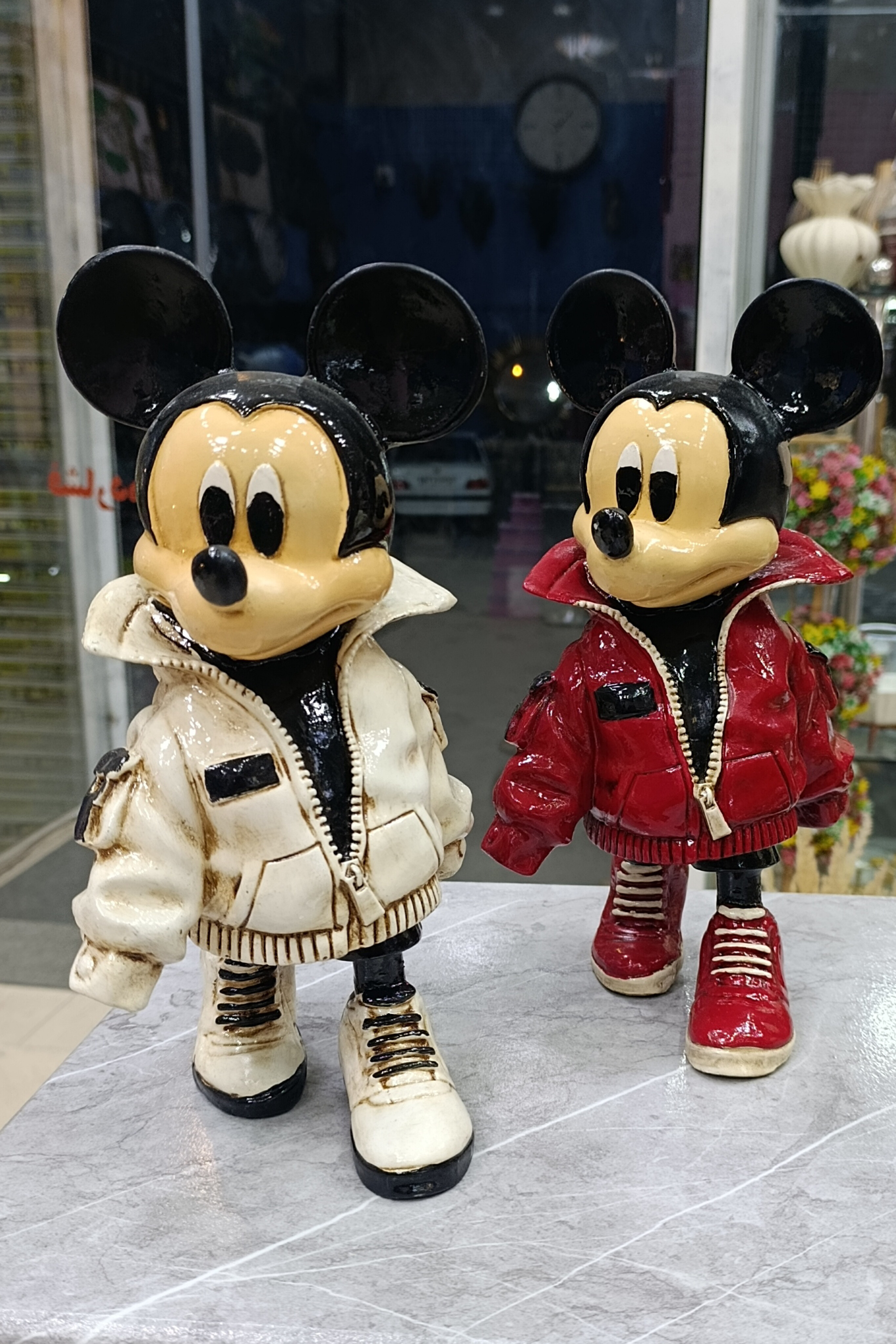 مجسمه میکی موس + پلی استر + کادویی + دکوری